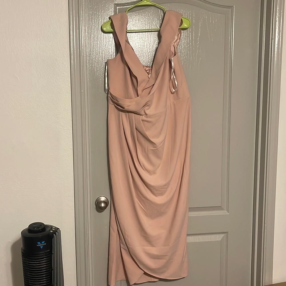 Pink formal dress by city chic